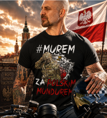 Koszulka MUREM ZA POLSKIM MUNDUREM 4